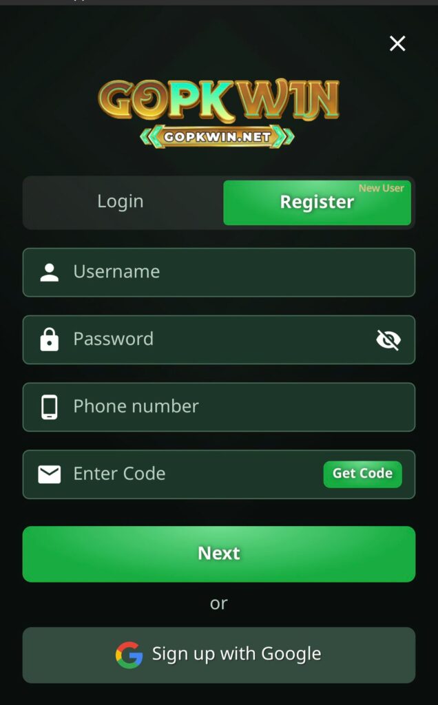 GOPKWIN Game