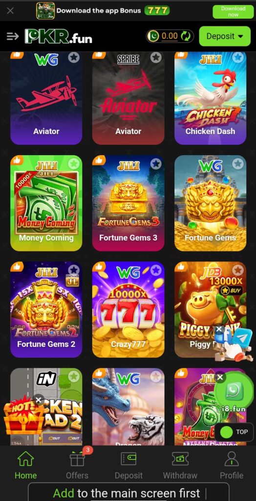 PKRFun Game 