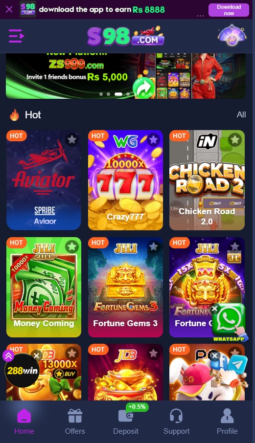 S98 Game 